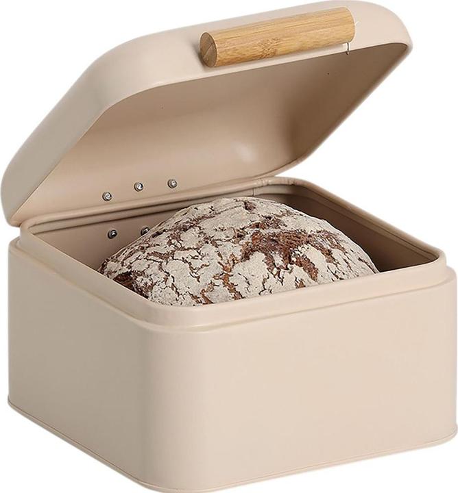 Actual product image Zeller Present Brotkasten Metall 20x20x13.5 cm