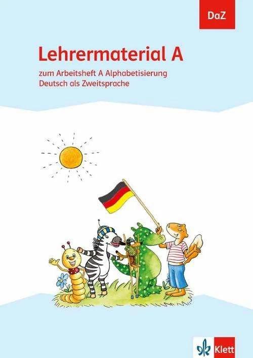 Produktbild DaZ. Lehrermaterial A. zum Arbeitsheft Alphabetisierung. Deutsch als Zweitsprache (Deutsch, Ernst Klett Verlag, 2017)