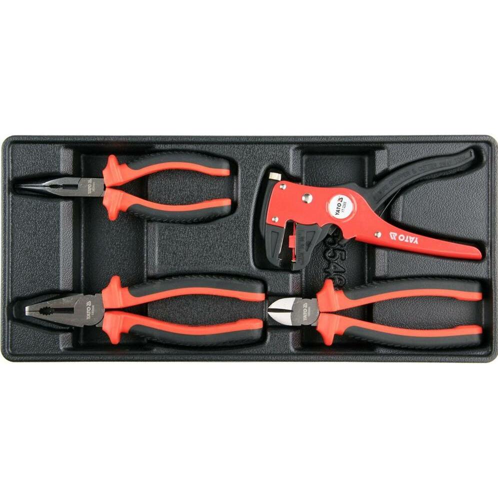 Yato, Zange, Insulated Pliers 4pcs Set