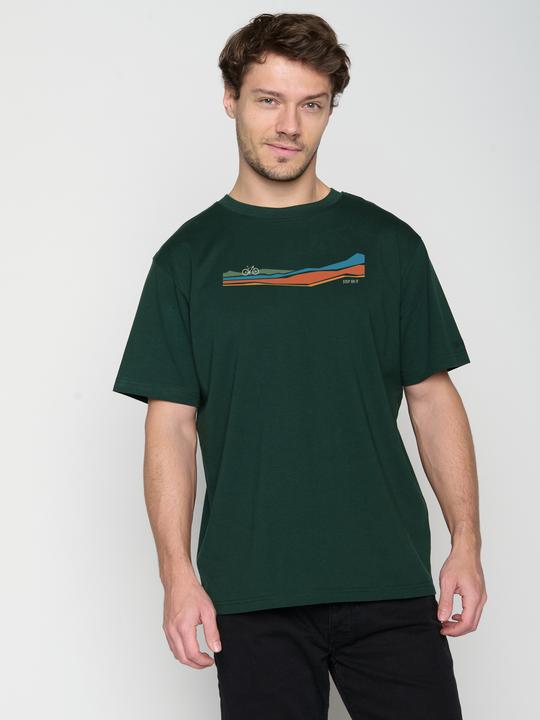 Actual product image Greenbomb T-Shirt Bike Step On (L)