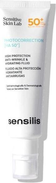 Immagine prodotto Sensilis Photocorrection HA 50+ Idratante e Antirughe (Crema solare, SPF 50+, 50 ml)