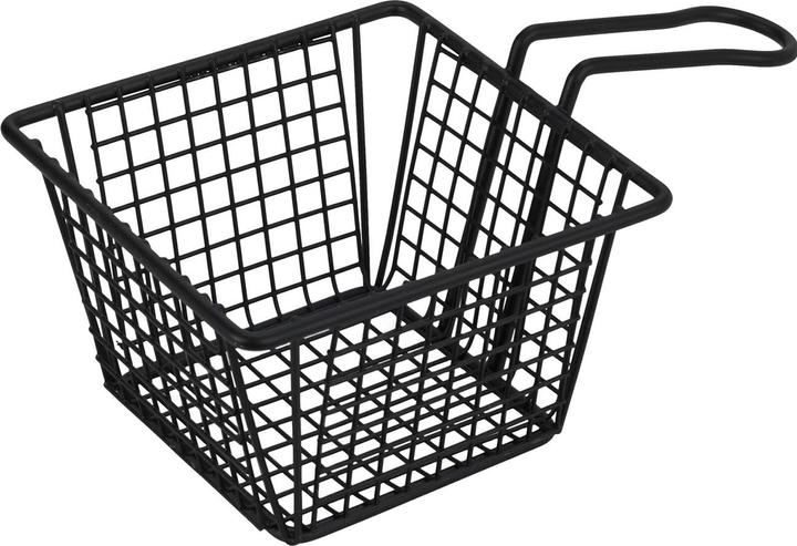 Actual product image Excellent Houseware Set of 8 chips serving baskets, black