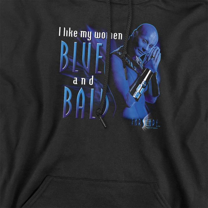 Produktbild Farscape Blue And Bald Kapuzenpullover (M)