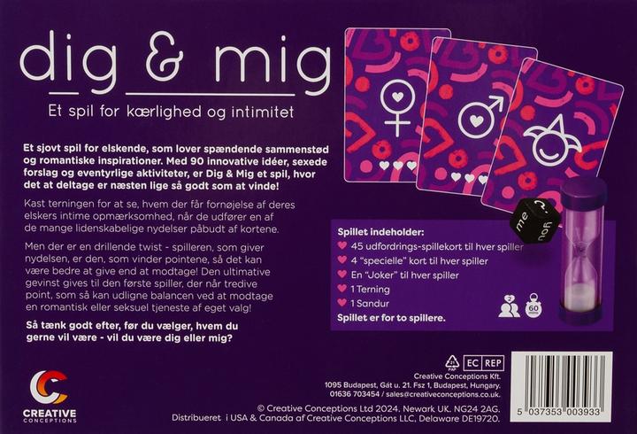 Actual product image Orion Dig & Mig (Deck of cards, Danish)