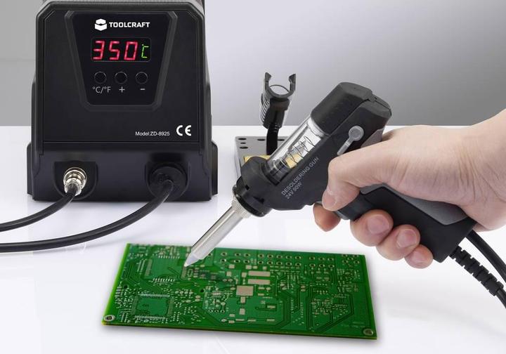 Productafbeelding Toolcraft Soldeerstation + desoldeerstation