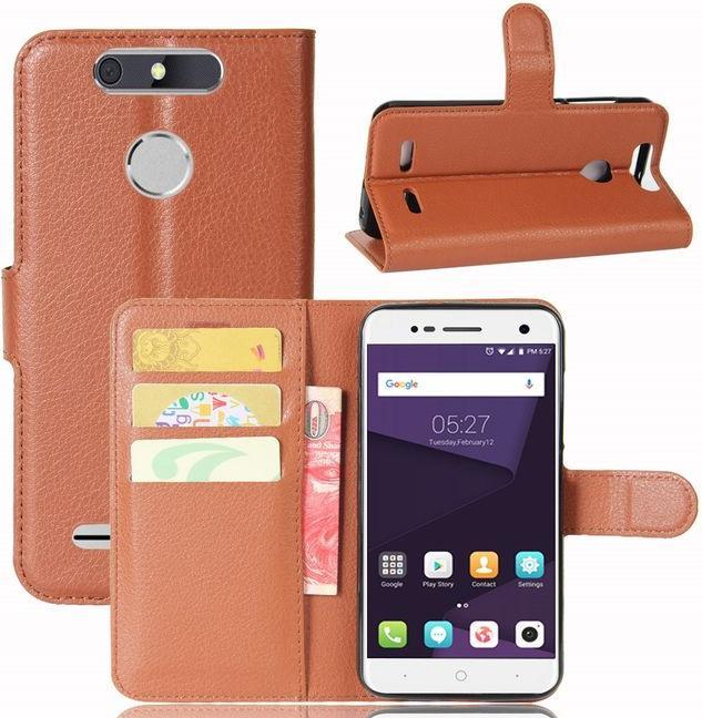 Produktbild MU Classic Litchi Lederhülle (ZTE Blade V8 Lite)