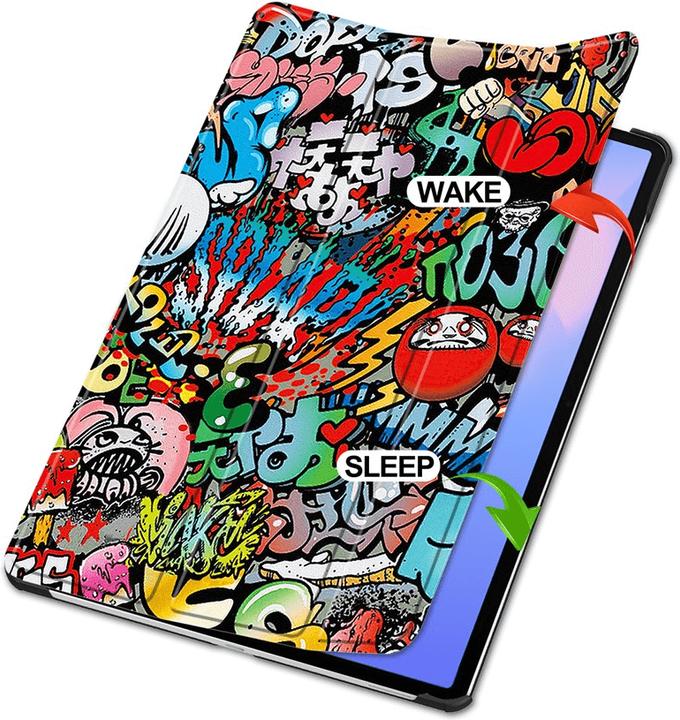 Image du produit Cover-Discount Galaxy Tab S10 FE+ Plus - Smart Cover Hülle mit Motiv (Samsung Galaxy Tab S10 FE+)