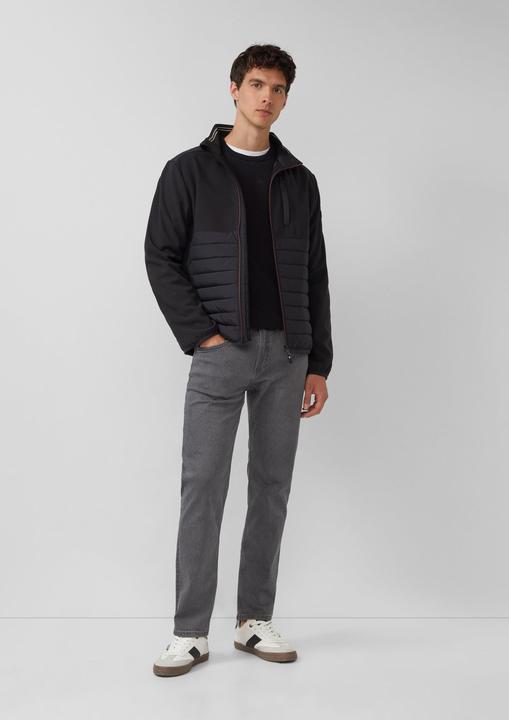 Produktbild s.Oliver Strickpullover Strickpullover mit Logo-Stickerei (XXL)