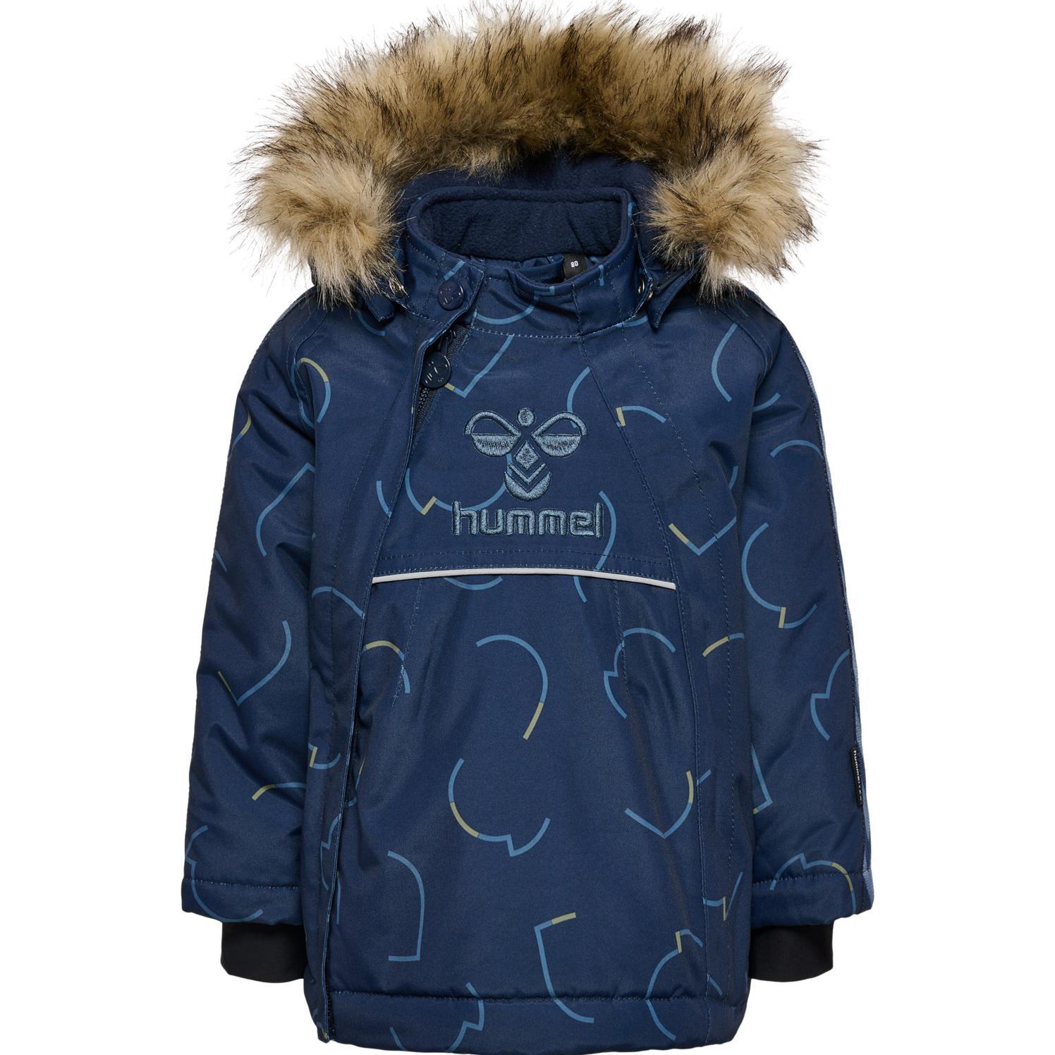 hummel, Jungen, Jacke, Hmljessie Tex Jacket (104), Schwarz, 104