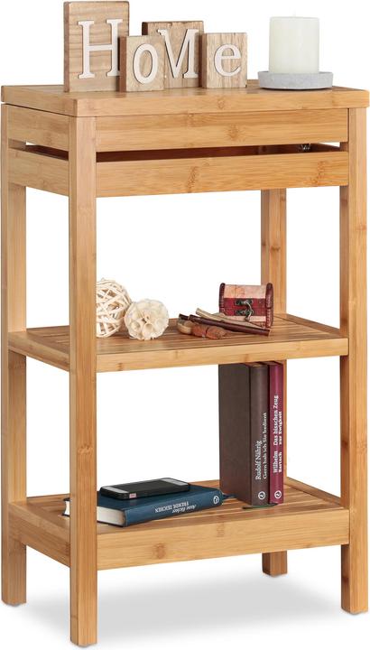 Produktbild Relaxdays Badregal (46 x 29.5 x 76.5 cm)