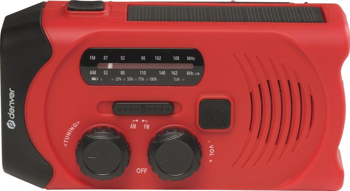 Actual product image Denver SCR-2000 Solar collector radio (AM, FM)