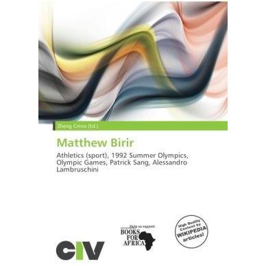 Matthew Birir, Ratgeber