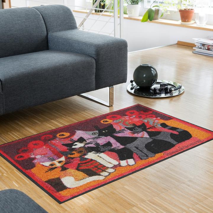 Produktbild Salonloewe Rosina Wachtmeister Fussmatte Festa dei Gatti 050x075 cm (75 x 50 cm)
