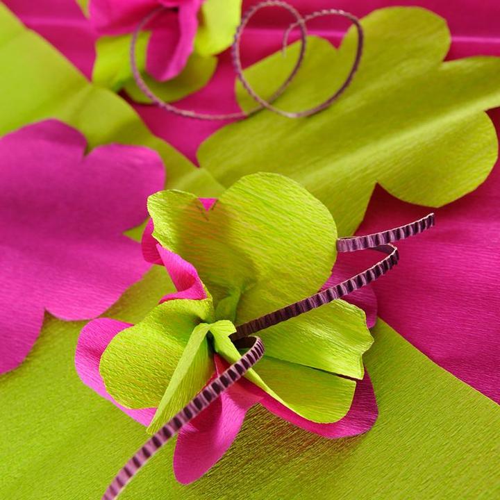 Image du produit Canson Rouleau de papier crêpe, 32 g/qm, couleur : rose (61) (32 g/m², 1 x)