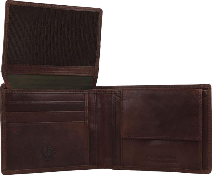 Immagine prodotto Greenburry Newport Geldbörse RFID Schutz Leder 12 cm