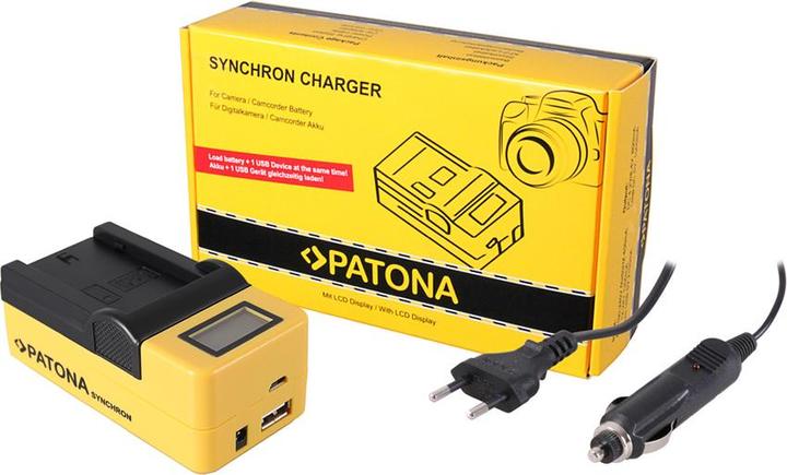 Patona Synchron Ladegerät zu Sony FZ100 (Kamera Akku Ladegerät)
