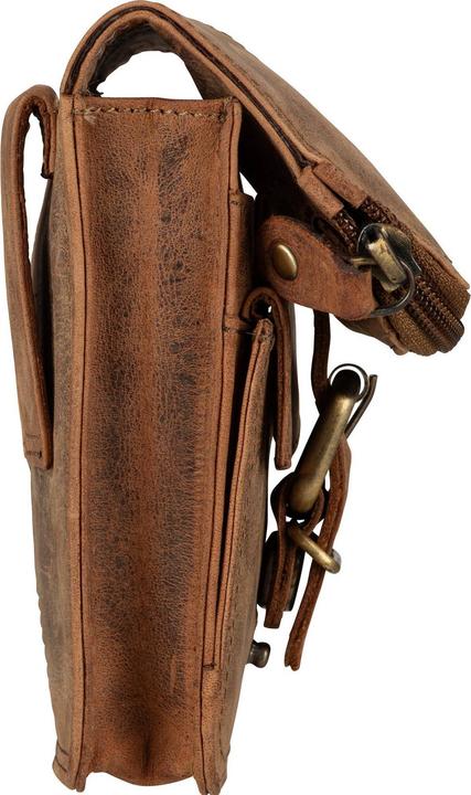 Immagine prodotto Greenburry Borsa da cintura in pelle vintage da 14,5 cm