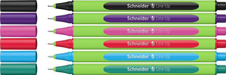 Image du produit Schneider Instruments d'écriture Etui 6x Fineliner Line-Up 04, Action 5+1 (6x)