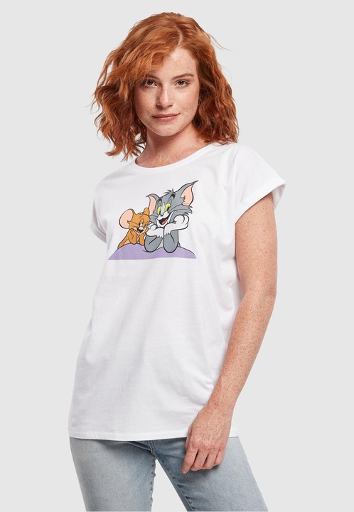Produktbild Merchcode Ladies Tom & Jerry Pose Tee (XS)