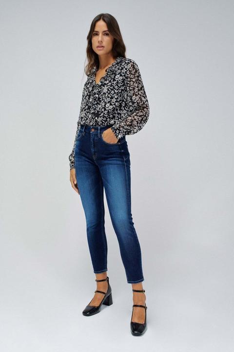 Produktbild Salsa Jeans Jeans Faith Cropped Skinny Dark Wash (28)