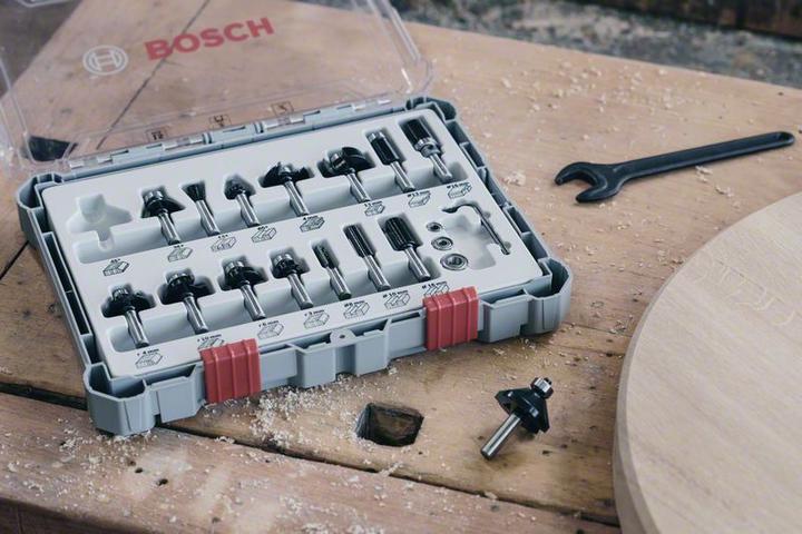 Immagine prodotto Bosch Professional Zubehör Set di frese per scanalatura con gambo da 8 mm