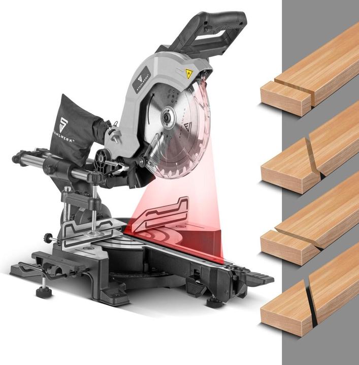 Produktbild Stahlwerk Kappsäge CPM-254 ST Gehrungssäge, Kreissäge mit 2.100 W Leistung