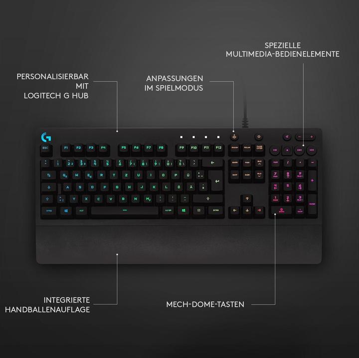 Produktbild Logitech G G213 Prodigy (CH, Kabelgebunden)