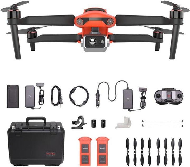 Actual product image Autel EVO II Dual 640T, Rugged Bundle RTF (38 min, 1150 g, 48 Mpx)