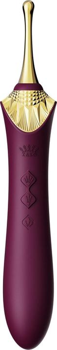 Actual product image Zalo Bess 2 Clitoral Massager Velvet Purple
