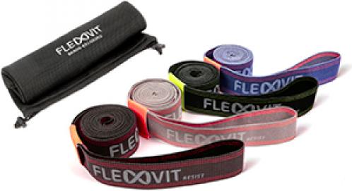 Flexvit Resist Set (2 m, Strong, Medium, Easy, Extra strength)