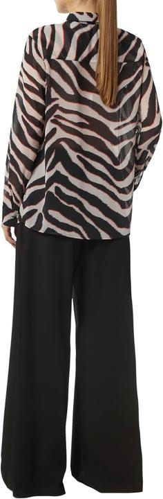 Produktbild Comma Bluse Chiffon-Bluse mit Hemdkragen (38)