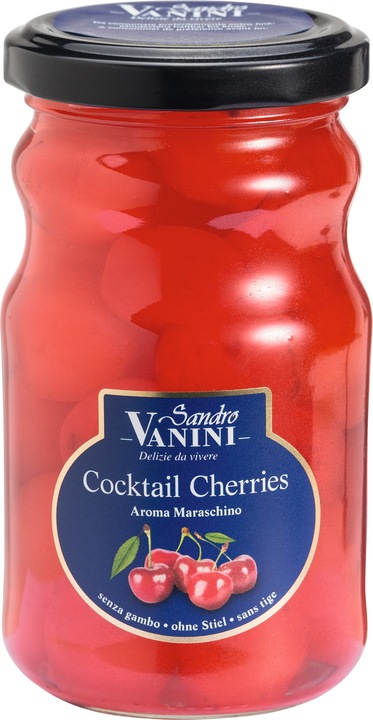 Produktbild Sandro Vanini SV Cocktailkirschen o Stiel/M 250g (430 g)
