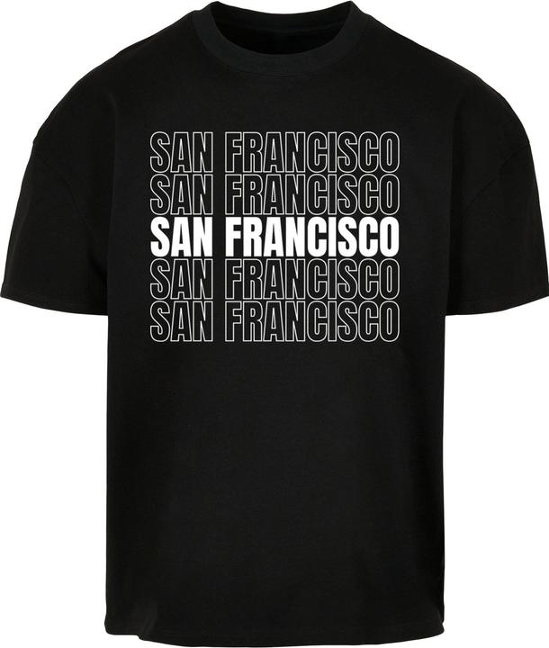 Merchcode San Francisco X Ultra Heavy Cotton Box T-Shirt - 112495 (M)