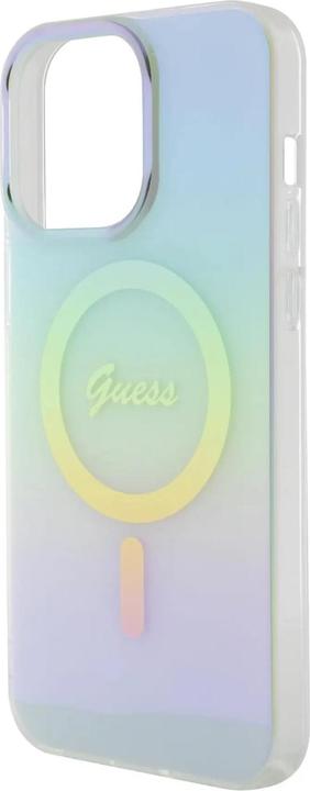 Immagine prodotto Guess GUHMP15XHITSQ Custodia rigida per iPhone 15 Pro Max turkusowy/turchese IML Iridescente MagSafe (Apple iPhone 15 Pro Max)