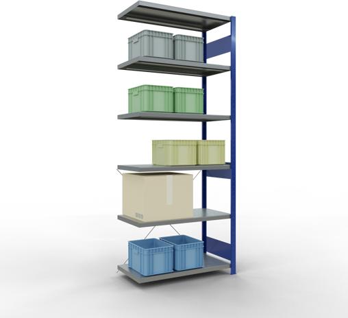 Actual product image Schulte Lagertechnik MULTIplus330 boltless bay system with cross brace
