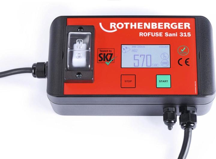 Rothenberger ROWELD ROFUSE Sani 315, im ROCASE