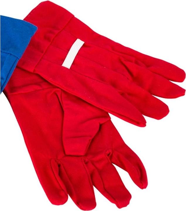 Actual product image small foot Gardening gloves for children, red gloves
