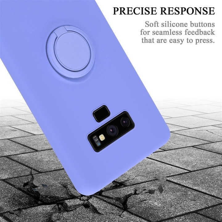 Immagine prodotto Cadorabo Custodia in silicone TPU Liquid Ring Cover (Samsung Galaxy Note 9)