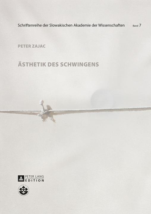 Produktbild Ästhetik des Schwingens (Deutsch, Peter Zajac, 2016)