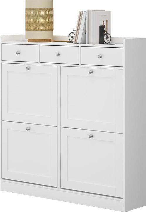 Produktbild Vicco Vitto mit 3 Schubladen & 4 Klappfächern (100 x 22 x 99.5 cm)