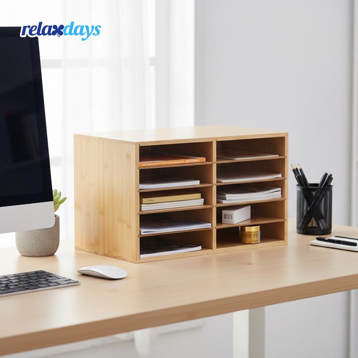 Actual product image Relaxdays document holder (A4)