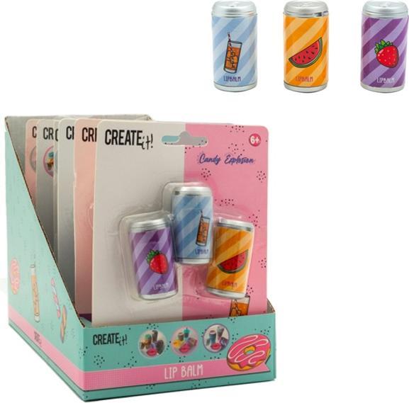 Actual product image Create It! Candy Lip Balm, 3 pcs.