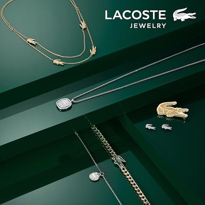 Immagine prodotto Lacoste - Unique steel earrings with Crocodile crystals 2040142 (Acciaio inossidabile)