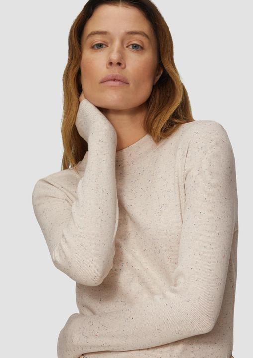 Actual product image S.Oliver T-Shirt Geripptes Jerseyshirt aus Effektgarn (48)