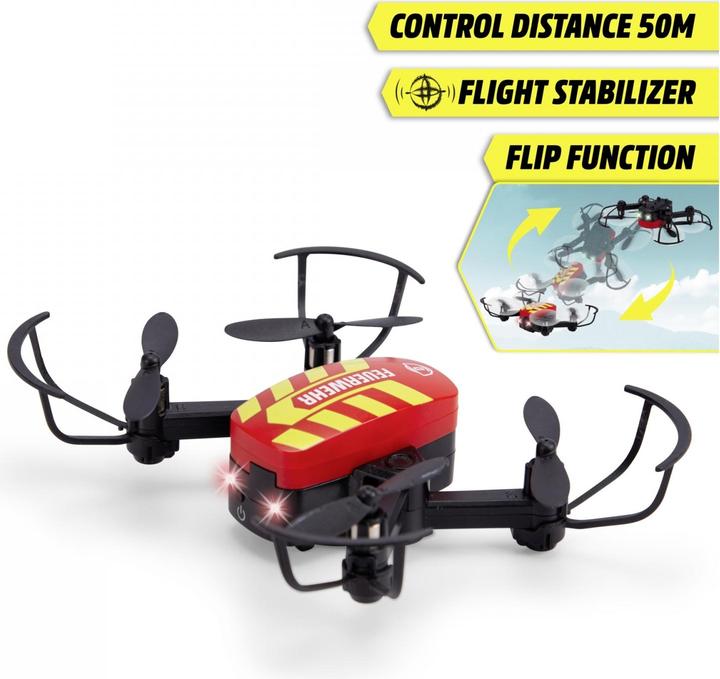 Actual product image Dickie RC Fire Drone, RTR