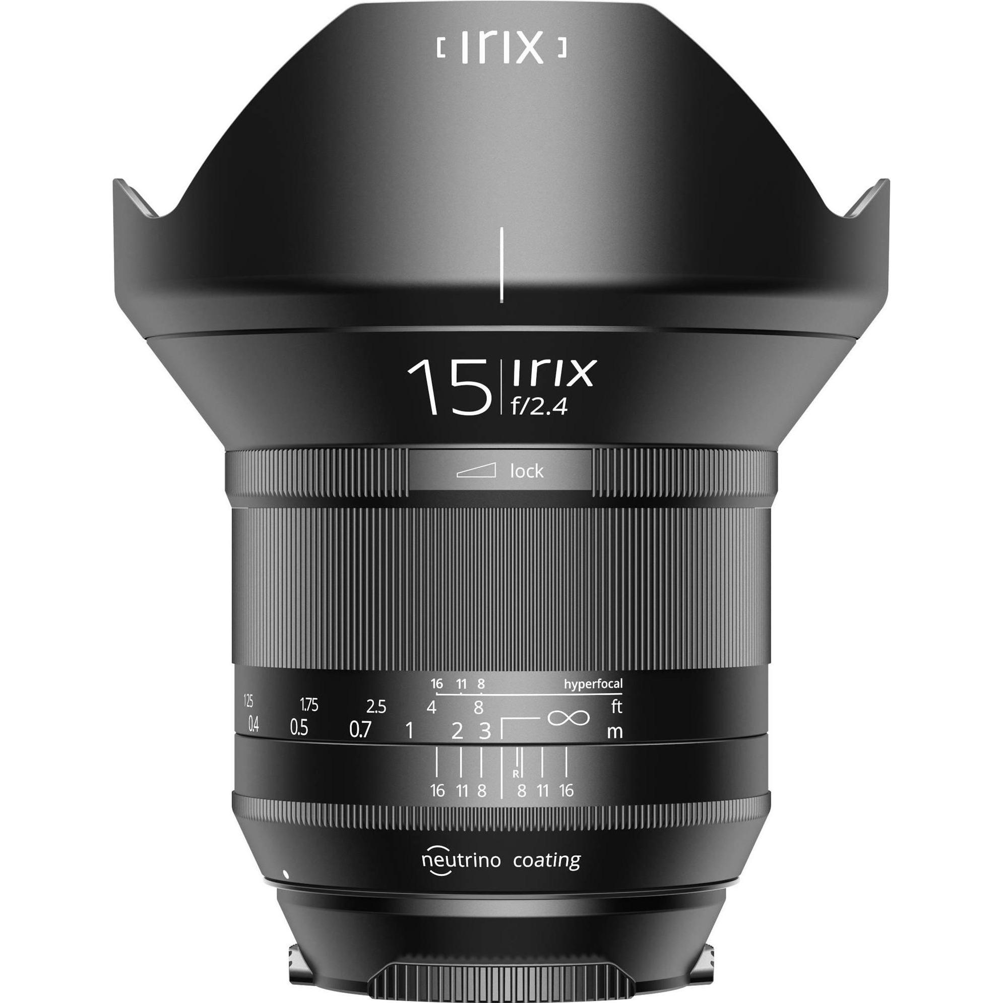 Irix 15mm f/2.4 Blackstone Nikon (Nikon F, Vollformat), Objektiv, Schwarz