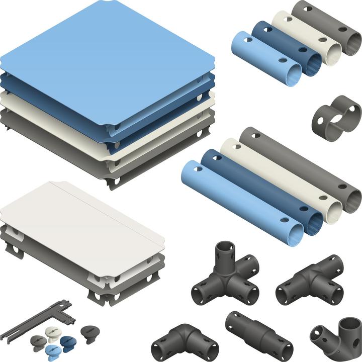 Quadro Accessori Kit di potenziamento della torre gioco HOME petrol