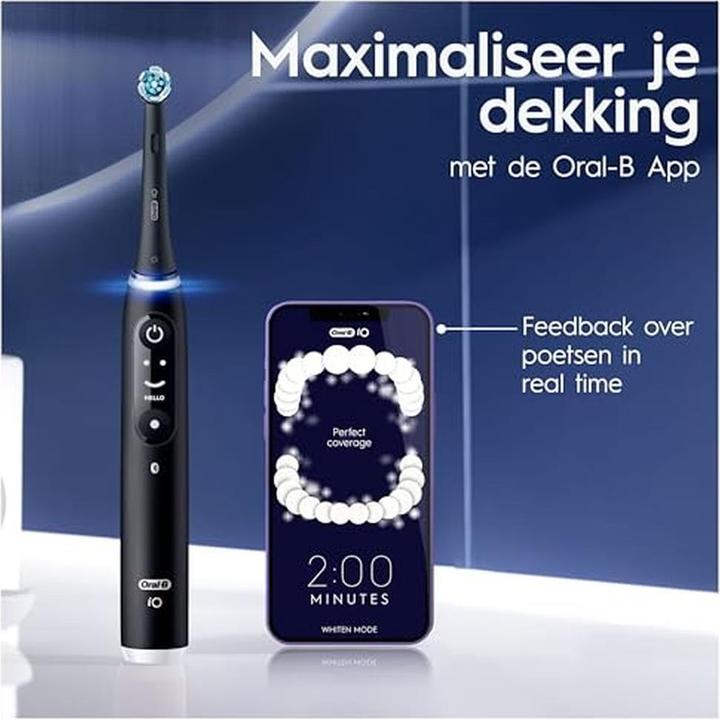 Produktbild Oral-B Elektrische Zahnbürsten Duopack mit 4 Aufsätzen, Reiseetui und Ladestation