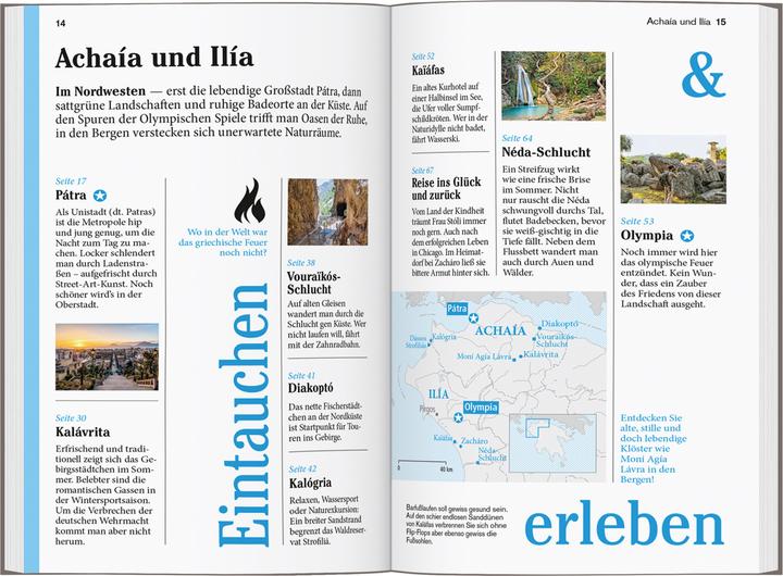 Produktbild Reise-Taschenbuch Reiseführer Peloponnes (Deutsch, Elisabeth Heinze, 2024)