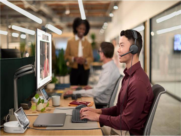 Produktbild Logitech 981-001615, Kabelgebunden, Graphit (USB-C, Microsoft Teams)